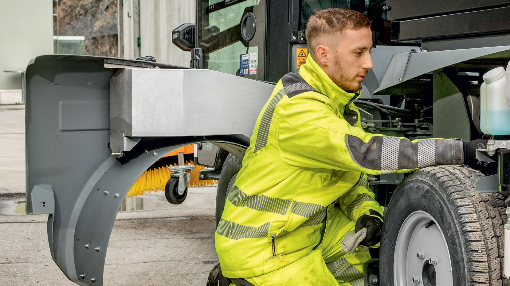 Karcher sweeper service