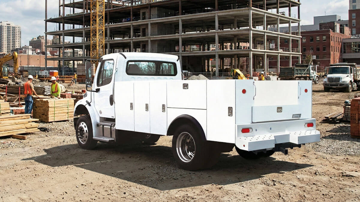 Stahl open service truck mechanic bodies for sale - Stahl dealer