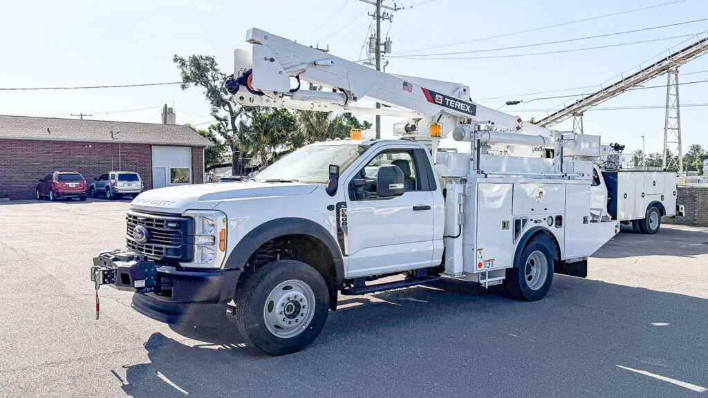 Ford F600 4x4 Terex LT40 Hi-Ranger Bucket Truck for sale