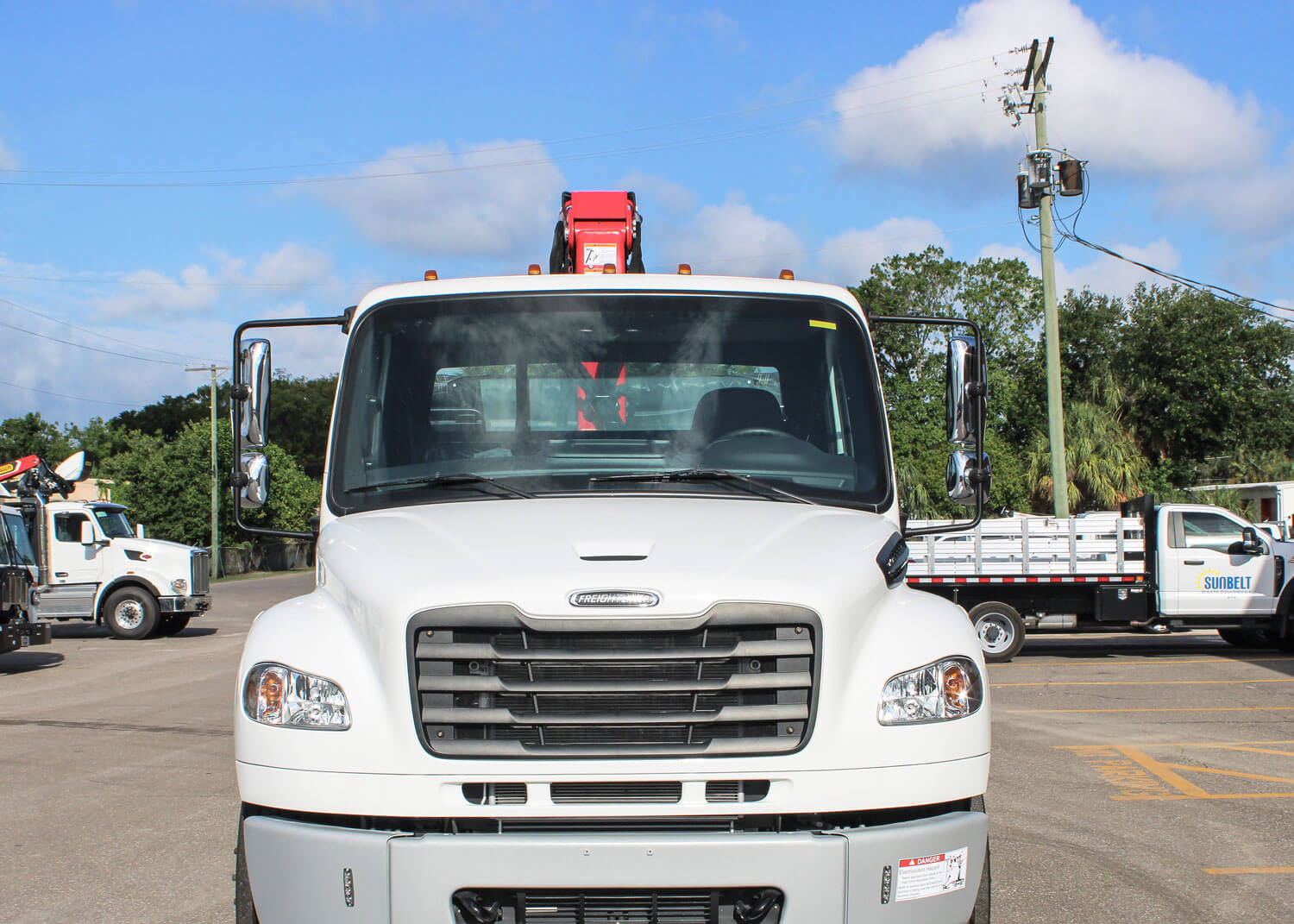 Freightliner Palfinger Grapple Truck For Sale