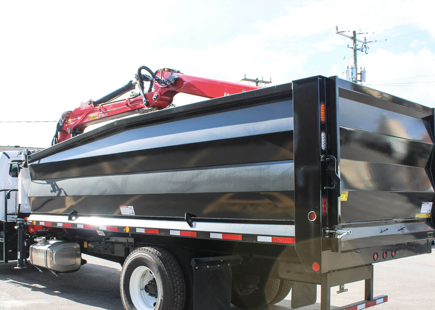 Freightliner Palfinger Grapple Truck For Sale