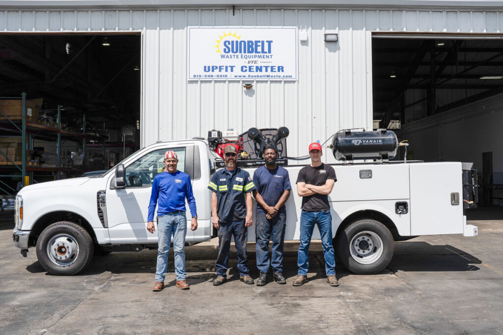 Sunbelt waste equipment launches new truck body upfit center in florida